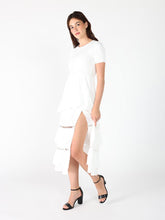 Load image into Gallery viewer, Half Knit Fabric Long Dress
