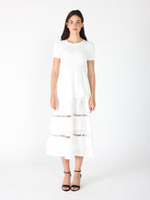 Load image into Gallery viewer, Half Knit Fabric Long Dress
