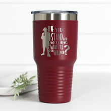 Load image into Gallery viewer, Hamilton Stand for Nothing 30 oz Engraved Tumbler
