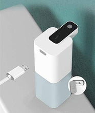 Load image into Gallery viewer, Hand Foam Liquid Soap Dispenser Automatic Soap Dispensers For Bathroom Touchless Dish Soap Dispenser Electric Hand Free Automatic Foaming Hand Soap Dispenser Touchless Soap Dispenser USB Rechargeable Automatic Soap Dispenser For Bathroom Kitchen
