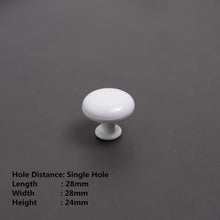 Load image into Gallery viewer, Handles Drawer Cabinet Furniture Kitchen Handles For Cabinet Knob Door Drawer Furniture Kitchen Knob Simplicity White Stainless Steel Hollow Tube  Bar Drawer Pulls Cupboard Knob For Kitchen Furniture Hardware
