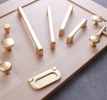 Load image into Gallery viewer, Handles Drawer Cabinet Furniture Kitchen Handles For Cabinet Knob Door Drawer Furniture Kitchen Pearl Golden Simplicity Hardware Pull Handles Modern Style T Bar Kitchen Cabinet Hardware Pulls
