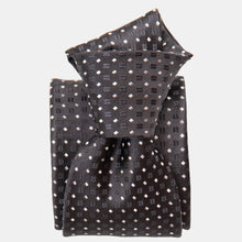 Load image into Gallery viewer, Barbera - Silk Jacquard Tie - Black
