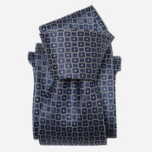 Load image into Gallery viewer, Ravenna - Silk Jacquard Tie - Blue
