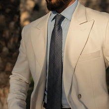 Load image into Gallery viewer, Ravenna - Silk Jacquard Tie - Blue
