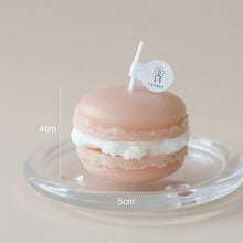 Load image into Gallery viewer, Handmade Lovely Macaron Candle Macaron Candles Scented Candle Cute Handmade Aromatherapy Candles Gifts For Women Home Decor Candle Scented Candles Aromatherapy Wedding Home Decoration Scented Candles INS Shooting Props
