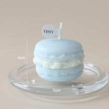 Load image into Gallery viewer, Handmade Lovely Macaron Candle Macaron Candles Scented Candle Cute Handmade Aromatherapy Candles Gifts For Women Home Decor Candle Scented Candles Aromatherapy Wedding Home Decoration Scented Candles INS Shooting Props
