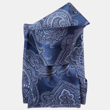 Load image into Gallery viewer, Cortina - Silk Jacquard Tie - Royal Blue

