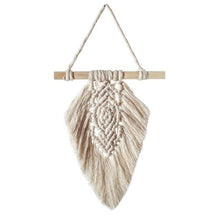 Load image into Gallery viewer, Handmade Wall Art Home Wall Decor Woven Hanging Tapestry Tassel Wind Chimes Wall Hanging Ornaments  Hand Macrame Wall  For Wall Wedding Living Room Gallery Patio Apartment Yard Decor
