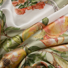 Load image into Gallery viewer, Melograno - Silk Foulard - Venetian Glass Green
