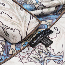 Load image into Gallery viewer, St. James - Silk Neckerchief - Blue and Tan
