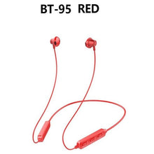Load image into Gallery viewer, Hanging Neck Bluetooth 5.0 Wireless Sports Headset Ear Headset Bluetooth Headphones Earbuds Earphone With Microphone For Bluetooth Over Ear Headphones, Wireless 5.0/Wired Headset, 55Hrs Playtime, Hi-Fi Stereo Deep Bass, Soft Earmuffs &amp; Light Weight
