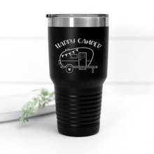 Load image into Gallery viewer, Happy Camper 30 oz Engraved Tumbler

