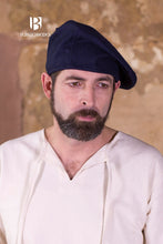 Load image into Gallery viewer, Wool Beret Harald Blue
