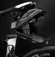 Load image into Gallery viewer, Hard Shell Bicycle Bag Waterproof Cycling Road Bike Tool Bag Night Reflective Bag Bike Accessories Bike Bag Bicycle Bag Under Hard Shell Bike Seat Bag with Silver Reflective Strip Bike Bag For Mountain Road Bike
