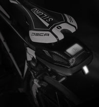 Load image into Gallery viewer, Hard Shell Bicycle Bag Waterproof Cycling Road Bike Tool Bag Night Reflective Bag Bike Accessories Bike Bag Bicycle Bag Under Hard Shell Bike Seat Bag with Silver Reflective Strip Bike Bag For Mountain Road Bike
