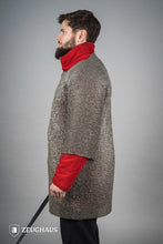 Load image into Gallery viewer, Chainmail Haubergeon Flatring Riveted 6mm Steel Oiled
