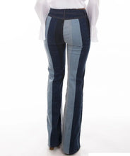 Load image into Gallery viewer, Honey Creek Color Block Flare Pant - Womens Jeans

