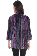 Load image into Gallery viewer, Honey Creek Velvet (Plum) - Women's Cardigan (Closeout)
