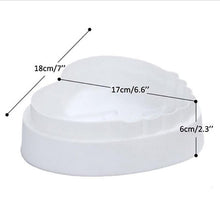 Load image into Gallery viewer, Heart Love Silicone Mold Hand In Hand Mould Cake Decorating Tools New Romantic Valentines Day Cake Mold Tools Silicone Heart Shaped Cake Mold Large Baking Mold For Cake Decorating Candy Making Chocolate
