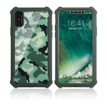 Load image into Gallery viewer, Heavy Duty Shockproof Phone Case For iPhone 14 13 12 Soft Transparent Back Cover Full-Body Clear Bumper Case with Built-in Screen Protector For iPhone
