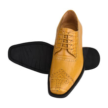 Load image into Gallery viewer, Henley Genuine Leather Oxford Style Brogue Dress Shoes
