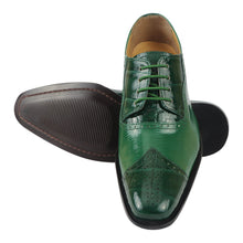 Load image into Gallery viewer, Henley Genuine Leather Oxford Style Brogue Dress Shoes

