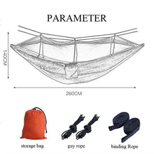 Load image into Gallery viewer, Traveler's Mosquito-Free Hammock
