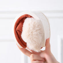 Load image into Gallery viewer, High Quality Cow Suede Leather Plush Fur Lined Women Winter Slippers Home Half Casual Shoes Flats Waterproof Memory Foam House Shoes Slipper With Fuzzy Plush Design
