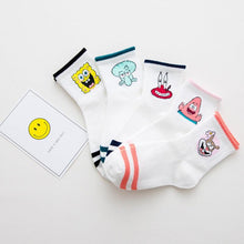 Load image into Gallery viewer, High Quality Cute Elegant Lovely Kawaii Cartoon Sweet Cotton Women Socks Animals Character Casual Short Socks For Men And Women
