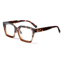 Load image into Gallery viewer, High Quality Fashion Square Frame Reading Glasses Men Women Fashion Oversized Frame High-definition Presbyopia Eyeglasses For Men And Women Diopter 0~+ 3.00
