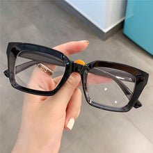 Load image into Gallery viewer, High Quality Fashion Square Frame Reading Glasses Men Women Fashion Oversized Frame High-definition Presbyopia Eyeglasses For Men And Women Diopter 0~+ 3.00
