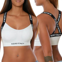 Load image into Gallery viewer, High Quality Fitness Tight Sports Letter Street Cropped Vest Tops for Women And Girls Bustier Strappy Skinny T-Shirt
