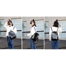 Load image into Gallery viewer, High Quality Leather Backpacks For Fashionable Women And Teenage Girls Large Capacity Shoulder Bagpack
