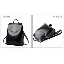 Load image into Gallery viewer, High Quality Leather Backpacks For Fashionable Women And Teenage Girls Large Capacity Shoulder Bagpack
