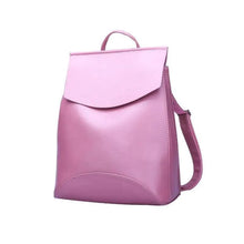Load image into Gallery viewer, High Quality Leather Backpacks For Fashionable Women And Teenage Girls Large Capacity Shoulder Bagpack
