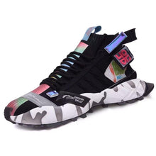 Load image into Gallery viewer, High Quality Mens Sneakers Platform Breathable Comfortable Shoes Chunky Style Knitting Sock Shoes Breathable Mens Casual Walking Running Modern Elegant Sneakers
