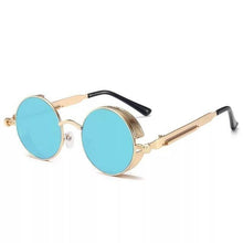 Load image into Gallery viewer, High Quality Metal Circle Frame Luxury &amp; Designer High Quality Sunglasses For Men and Women New Retro Style Round Shape Metal Frame Sunglasses UV400
