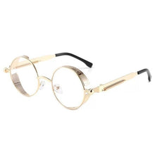 Load image into Gallery viewer, High Quality Metal Circle Frame Luxury &amp; Designer High Quality Sunglasses For Men and Women New Retro Style Round Shape Metal Frame Sunglasses UV400
