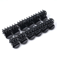 Load image into Gallery viewer, High Quality Newest 12 Pcs Black Plastic Mini Hairpin Claws Hair Clip Clamp for Ladies Hairgrip Barrettes Headwear Gorgeous Hair Accessories For Women
