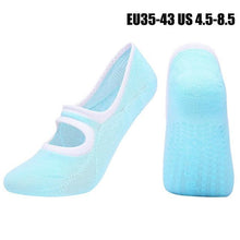 Load image into Gallery viewer, High Quality Pilates Socks Anti-Slip Breathable Backless Yoga Socks Ankle Ballet Dance Sports Socks for Women Fitness

