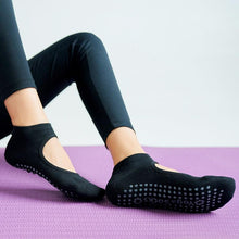 Load image into Gallery viewer, High Quality Pilates Socks Anti-Slip Breathable Backless Yoga Socks Ankle Ballet Dance Sports Socks for Women Fitness

