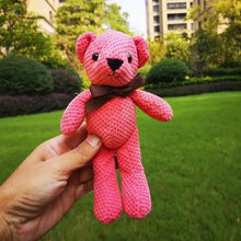 Load image into Gallery viewer, High Quality Soft 18-20CM Teddy Bear Stuffed Plush Toys Cute Dress Rabbit Pendant Dolls Gifts Birthday Wedding Party Decor
