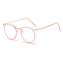 Load image into Gallery viewer, High Quality Sunglasses Anti Harmful Blue Ray Sunglasses For Women Charming  Eyewear For Student Clear  Colourfull Lens  Retro Sunglasses For Women
