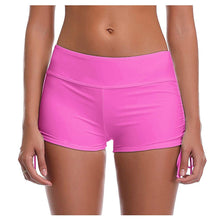 Load image into Gallery viewer, High Waist Bikini Bottoms Women's High Waisted Shorts Swim Bottoms Full Coverage Bikini  Swimsuit Bottom For Women Swimming Panties Ladies Summer Fashion Solid  Bikinis Swim Shorts Bottom Women's Swimsuit
