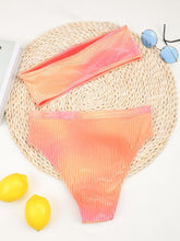 Load image into Gallery viewer, High Waist Bikinis Women Swimsuit Women High Waist Bikini Set Sports Bright Color Swimsuit Scoop Neck Cute Bathing Suit Swimwear Female Push Up Bikini Set Bathing Suit For Women

