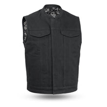 Load image into Gallery viewer, Highland V2 Men's Motorcycle Canvas Vest
