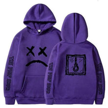 Load image into Gallery viewer, Hip Hop Hoodies Modern Hell Hood For Boy Men Women Hooded Pullover Male Female Cry Baby Hoodie Sweatshirts Women's Hoodie Peep Show Rap Music Men's Hip Hop Weep Rapper Sweater Warm Winter Sweater
