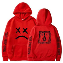 Load image into Gallery viewer, Hip Hop Hoodies Modern Hell Hood For Boy Men Women Hooded Pullover Male Female Cry Baby Hoodie Sweatshirts Women's Hoodie Peep Show Rap Music Men's Hip Hop Weep Rapper Sweater Warm Winter Sweater
