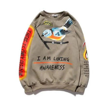 Load image into Gallery viewer, Hip-Hop Printed Sweatshirts Men  High Pullovers Couple Street Casual Sweatshirts Letter Print Men Women Sweatshirt Stylish Printed Cool Design Warm Winter Sweatshirt For Men Women

